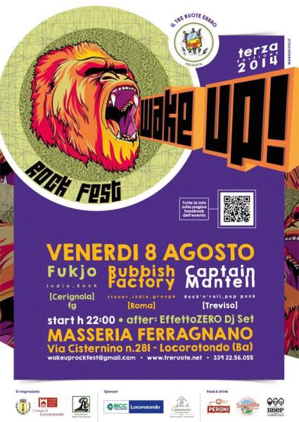 WAKE UP!ROCK FEST 2014