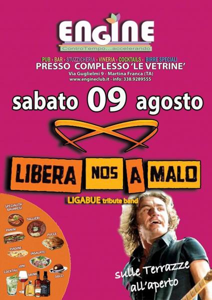 Libera Nos A malo - LIGABUE tribute band all'Engine CLub di Martina Franca