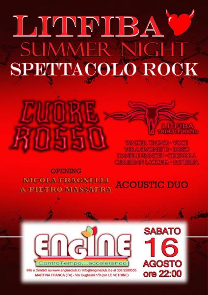 Cuorerosso - Litfiba Tribute Band sulle Terrazze