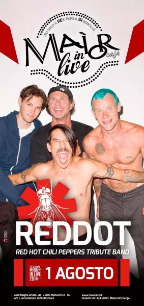 "REDDOT" live concert (Red Hot Chili Peppers tribute band)