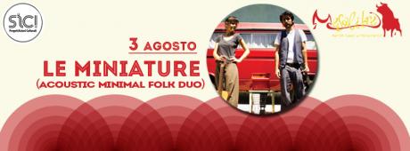 LE MINIATURE (acoustic minimal folk duo) live