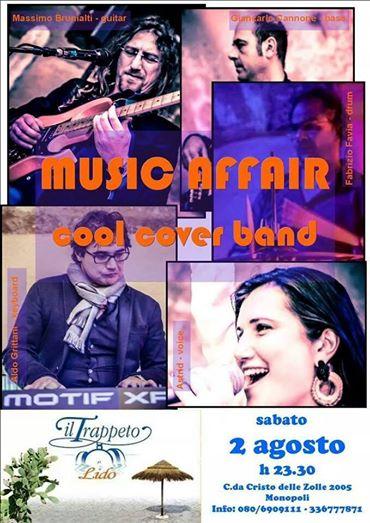 Music Affair - Cool Cover Band al Trappeto Lido
