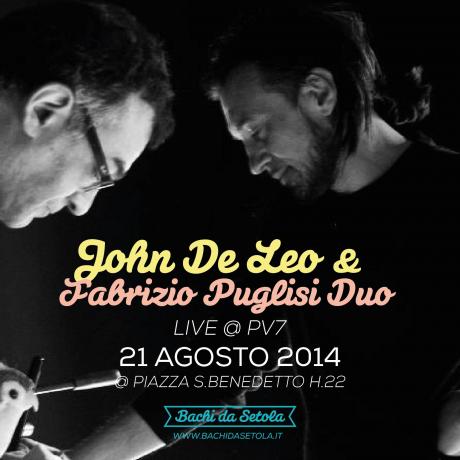 John de Leo & Fabrizio Puglisi Duo live Pv7