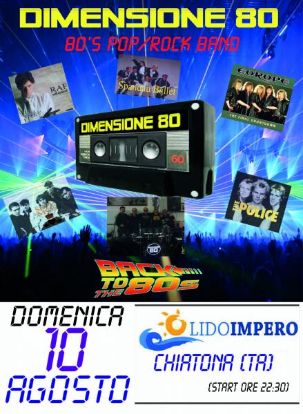 Dimensione 80 in concerto