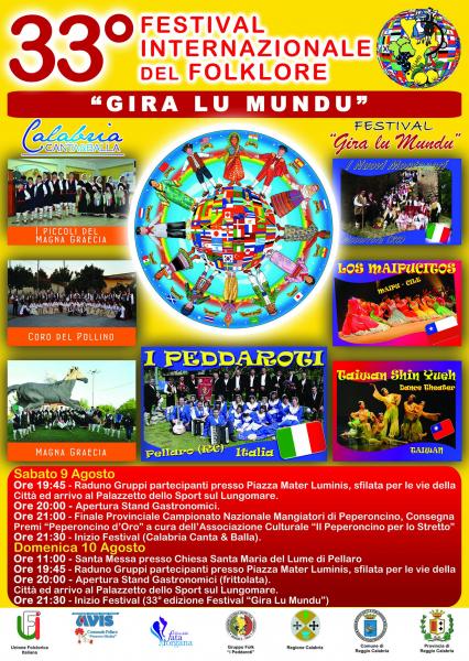 33' Festival Internazionale del Folklore Gira Lu Mundu