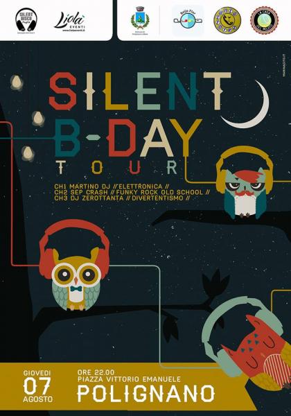 Silent Disco a Polignano a Mare, prima assoluta!