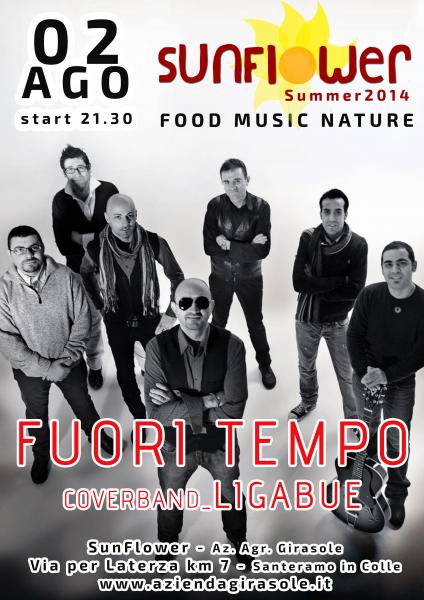 Fuori Tempo Cover Ligabue live - Sunflower!