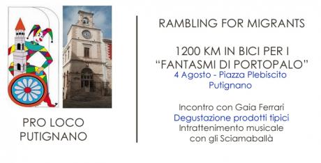 Rambling for migrants - 1200 Km in bici per i "Fantasmi di Portopalo"