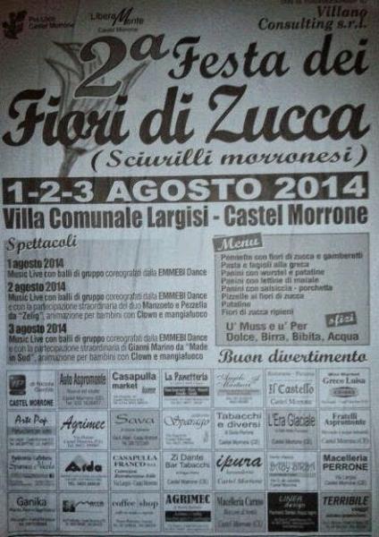 Seconda festa dei fiori di zucca