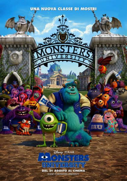 MONSTERS UNIVERSITY sotto Le Stelle