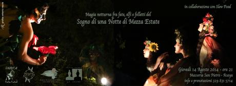 Magia notturna tra fate, elfi e folletti del Sogno di una Notte di Mezza Estate