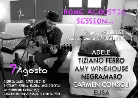 Home Acoustic Session - Carlo Boccuzzi - Gianluca De Vivo