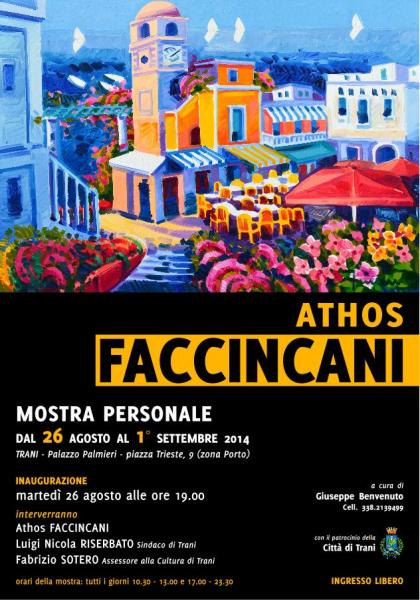 Mostra personale di Athos Faccincani