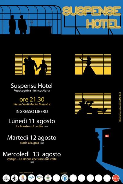 "Suspense Hotel" - Retrospettiva Hitchcockiana