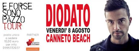 Diodato "E Forse Sono Pazzo Tour" al Canneto Beach