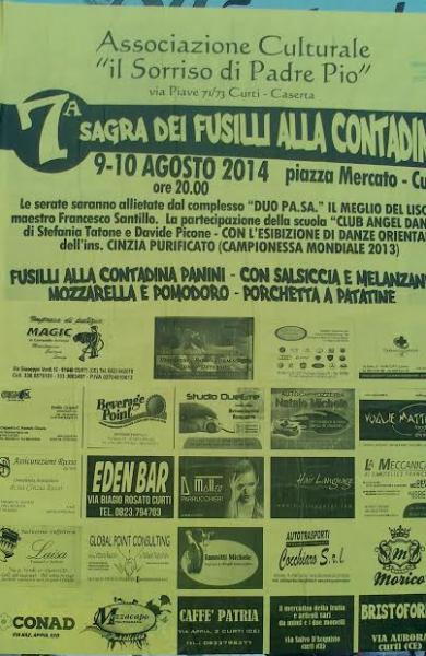 Settima sagra dei fusilli alla contadina