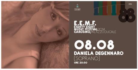 E.e.m.f. 2014/Terzo Appuntamento: Daniela Degennaro (Soprano)