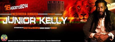 Junior Kelly live Showcase Alla Frescheria Jamaica