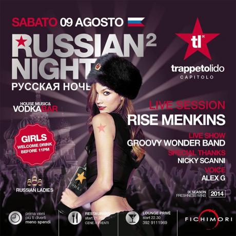 Russian Night e Groovy Wonder Band al Trappeto Lido