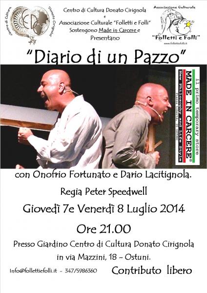 “Diario di un Pazzo“