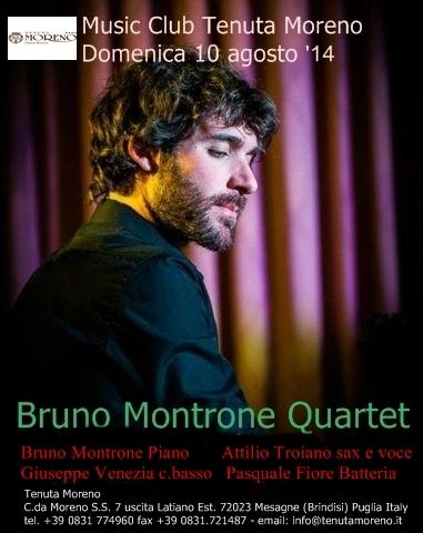 Music Club Moreno Bruno Montrone Quartet