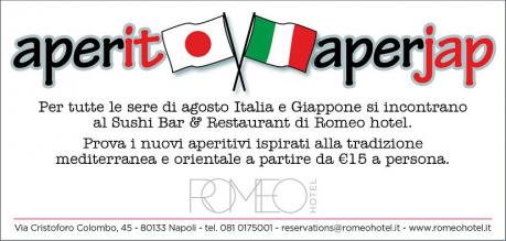 AperIT & AperJAP - Italia e Giappone s’incontrano per l’aperitivo  al ROMEO hotel