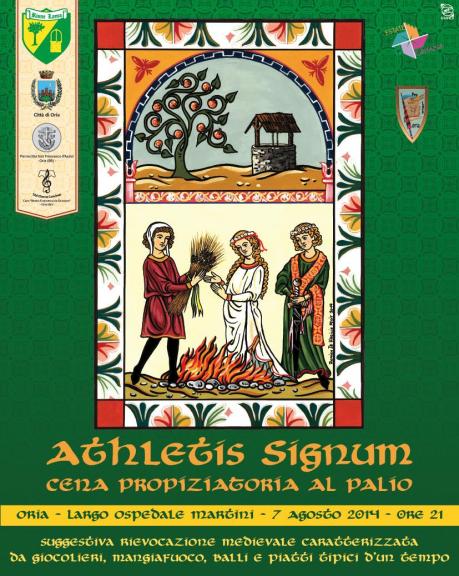 Athletis signum - festa propiziatoria del Rione Lama al Palio