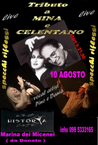 Notte delle Stelle - Cover Mina&Celentano  - SPECCHI RIFLESSI