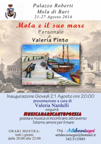 Mola e il Suo Mare - Personale di Valeria Pinto