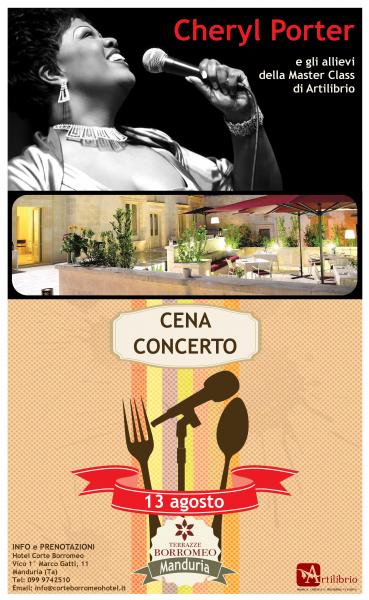 La black music internazionale di Cheryl Porter a Manduria