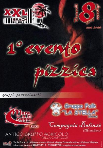 Evento Pizzica Estate 2014 Xxl Beach Cafe Prima Edizione .... Ven 8 Agosto