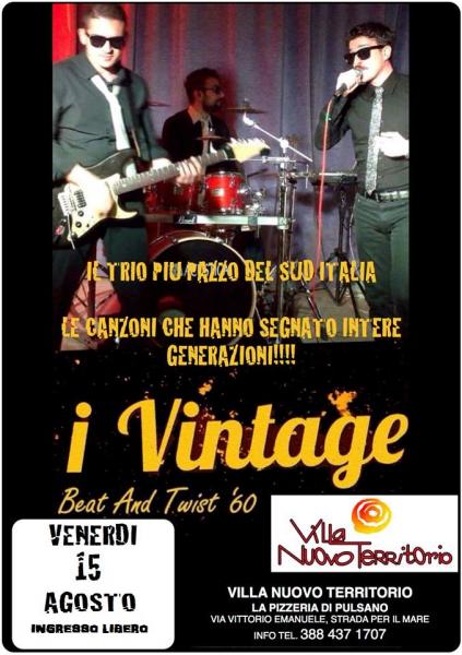 Serata VINTAGE con I VINTAGE | BEAT & TWIST ANNI '60