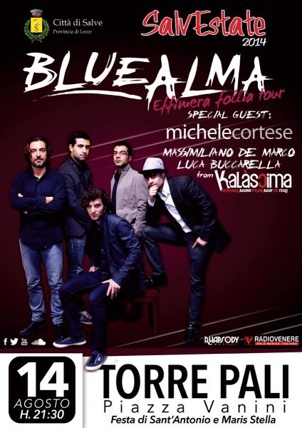 Bluealma, Michele Cortese e Kalàscima a Torre Pali