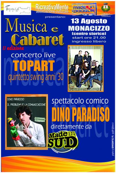 Musica e Cabaret 2° ediz.