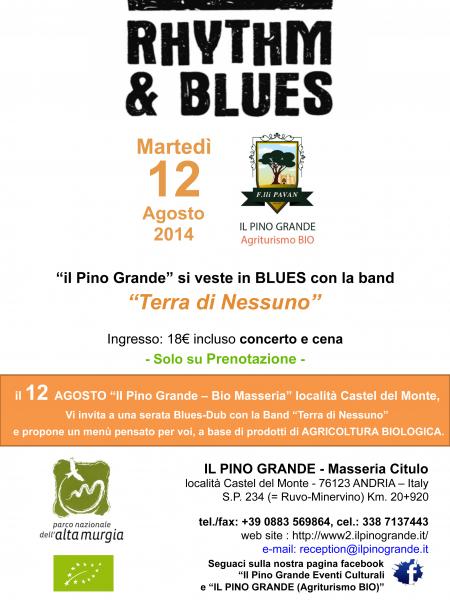 "Il Pino Grande" si veste in Blues