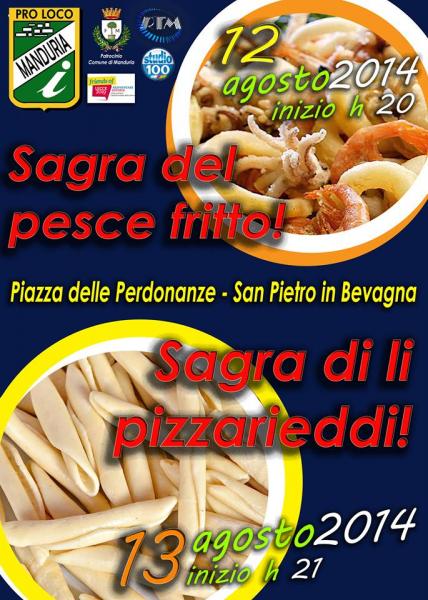 Sagra Del Pesce Fritto e Sagra Di Li Pizzarieddi