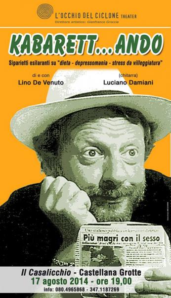 KABARETTANDO di e con Lino De Venuto e Luciano Damiani