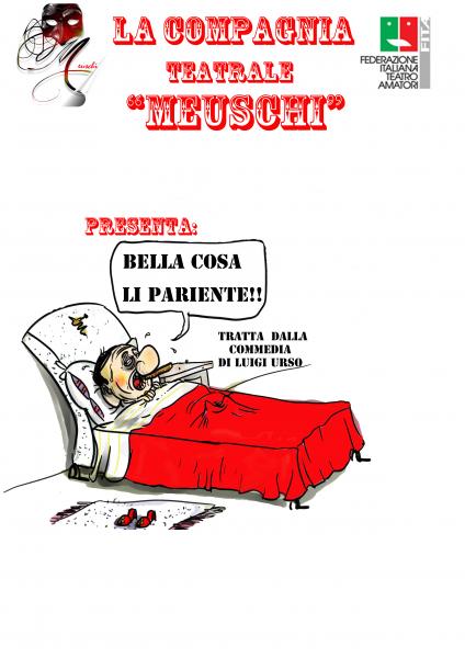 RINVIATO Teatro sotto le Stelle "Bella cosa li pariente" commedia comica in due atti