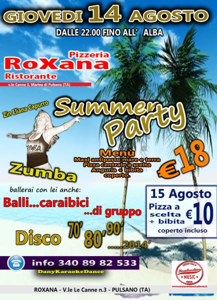 14 Agosto Summer Party