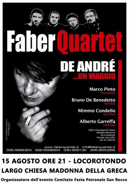 FaberQuartet in concerto – Tributo a Fabrizio De André