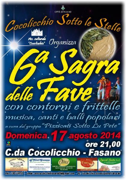 6^ Sagra delle Fave con Contorni e Frittelle