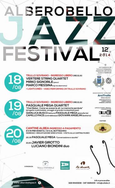 Alberobello Jazz Festival, 12^ Edizione