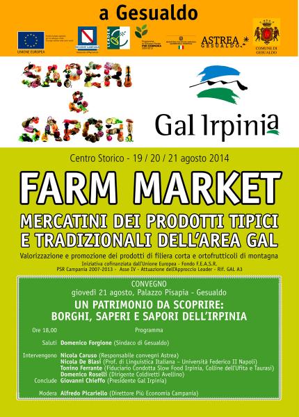 SAPERI E SAPORI - Mercatini dei produttori tipici e tradizionali dell'area GAL