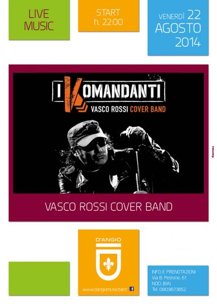 VASCO ROSSI live tribute al D'ANGIO'!