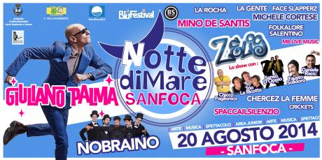 Zelig, Giuliano Palma e Nobraino per la Notte Bianca di San Foca