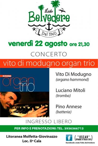 Vito Di Modugno Organ Trio