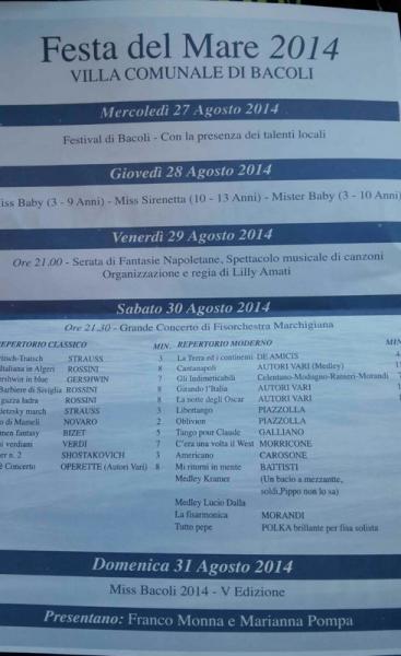 Festa del mare 2014