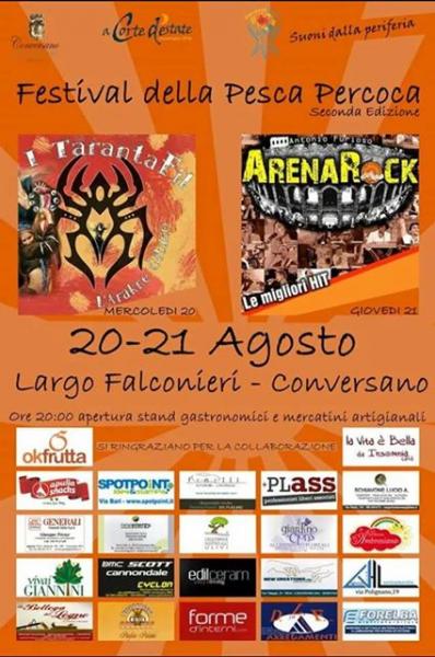 Il Festival della pesca percoca