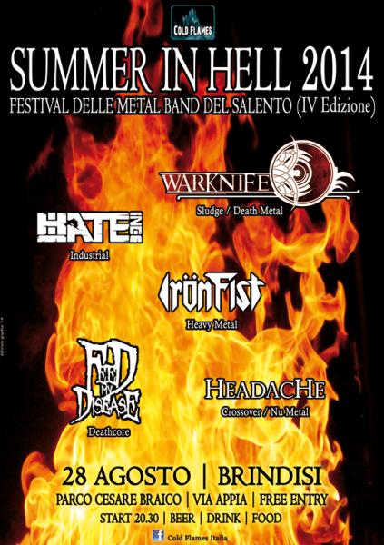 SUMMER IN HELL 2014 - Festival delle Metal Band del Salento