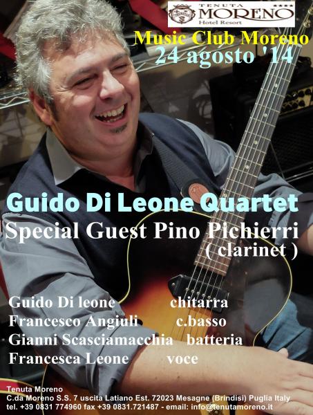 Guido di Leone Quartet Special Guest Pino Pichierri
